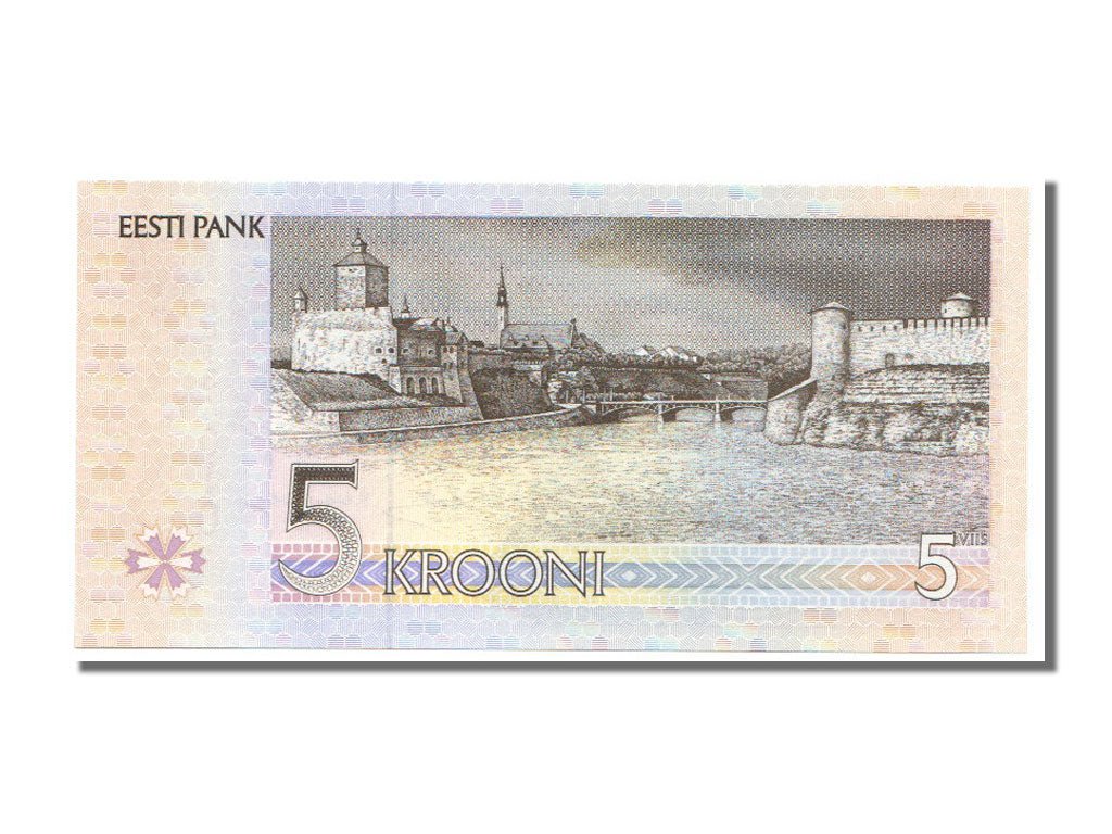 Estonia, 5 Krooni, 1994, KM #76a, UNC(65-70), BU