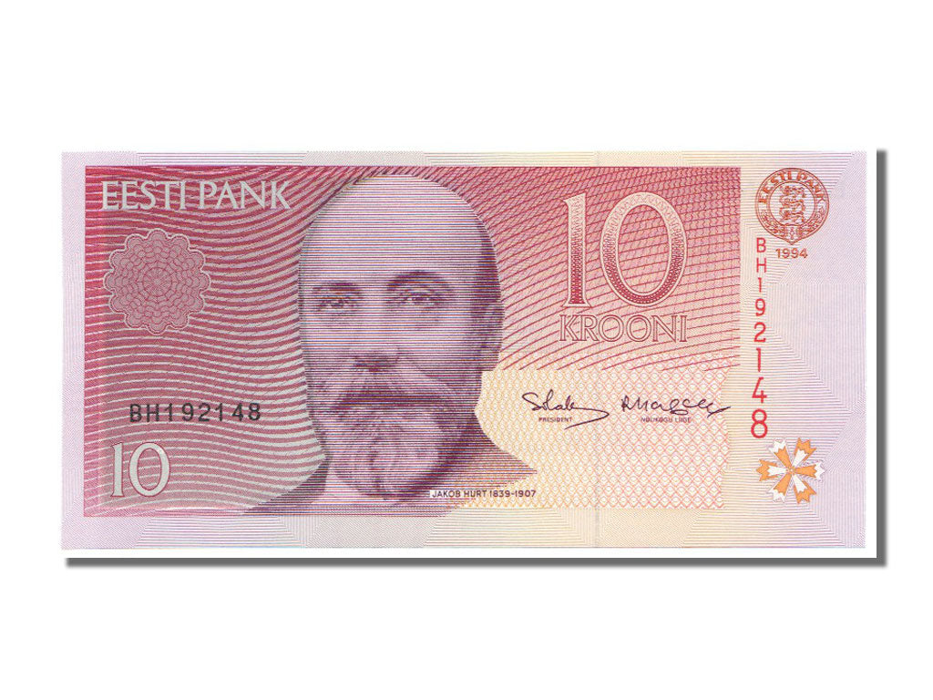 Estonia, 10 Krooni, 1994, KM #77a, UNC(65-70), BH