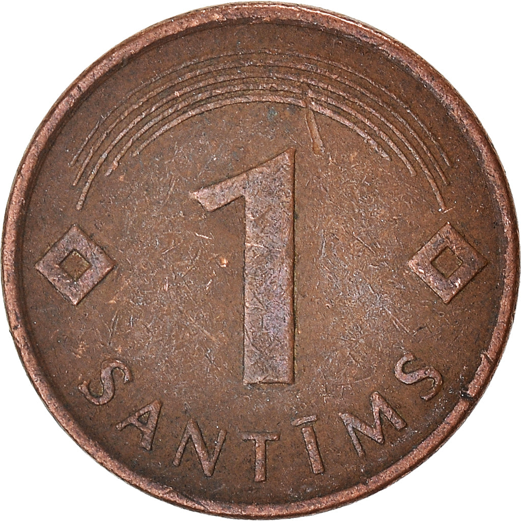 Munten, Letland, Santims, 1997