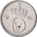 Münze, Norwegen, 10 Öre, 1981