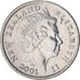 Coin, New Zealand, 5 Cents, 2001