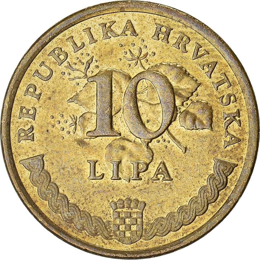 Moneta, Croazia, 10 Lipa, 2011