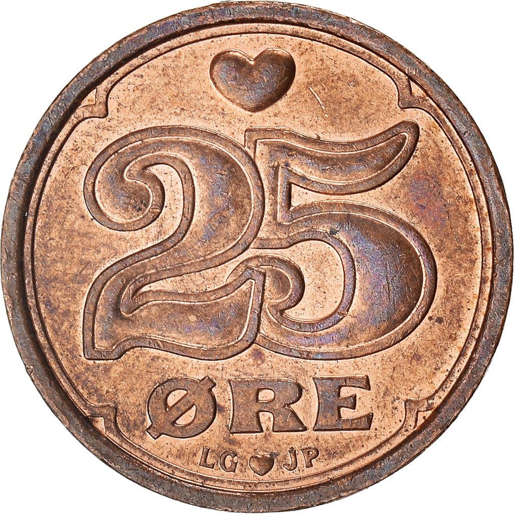 Moneta, Dania, 25 Öre, 2000