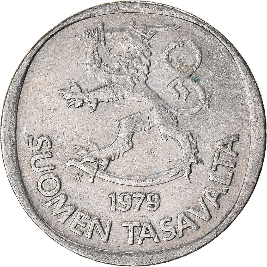 Coin, Finland, Markka, 1979