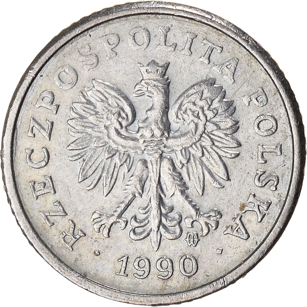 Moneta, Polska, 10 Groszy, 1990