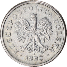 Moneta, Polska, 10 Groszy, 1990