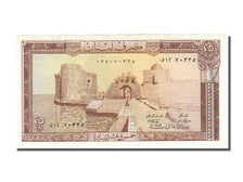 Lebanon, 25 Livres, 1983, KM #64c, AU(55-58)