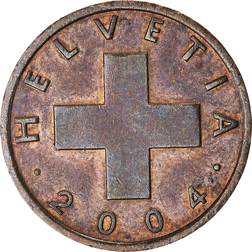 Coin, Switzerland, Rappen, 2004