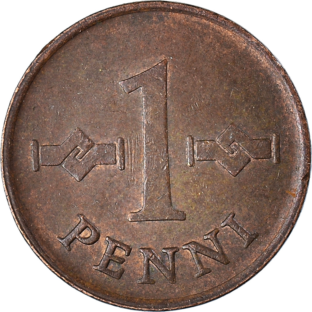 Moeda, Finlândia, Penni, 1968