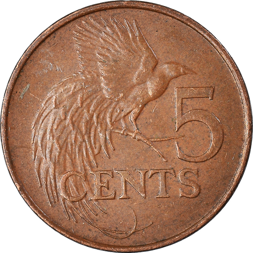 Monnaie, Trinité-et-Tobago, 5 Cents, 2004
