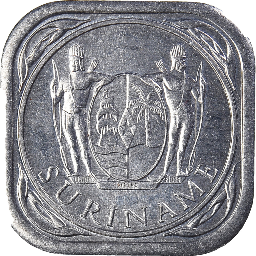 Coin, Surinam, 5 Cents, 1980