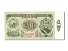Geldschein, Mongolei, 50 Tugrik, 1966, UNZ