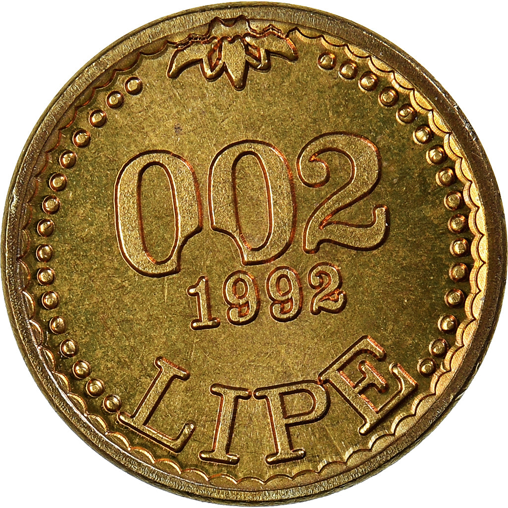 Coin, Slovenia, 0.02 Lipe, 1992