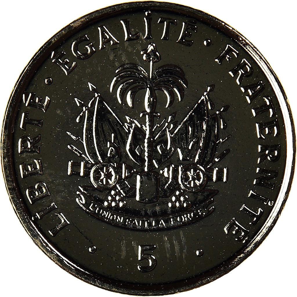 Moneta, Haiti, 5 Centimes, 1995