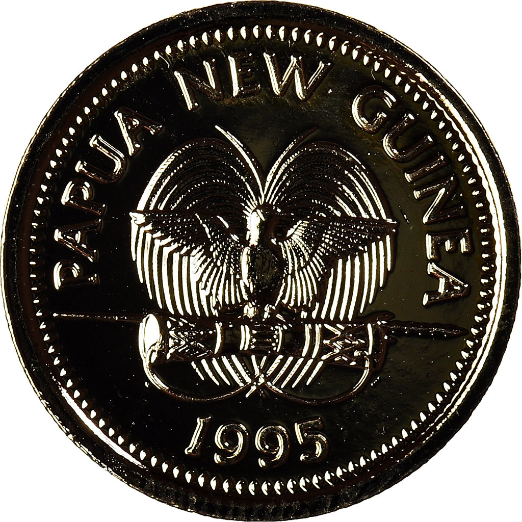 Münze, Papua New Guinea, 5 Toea, 1995