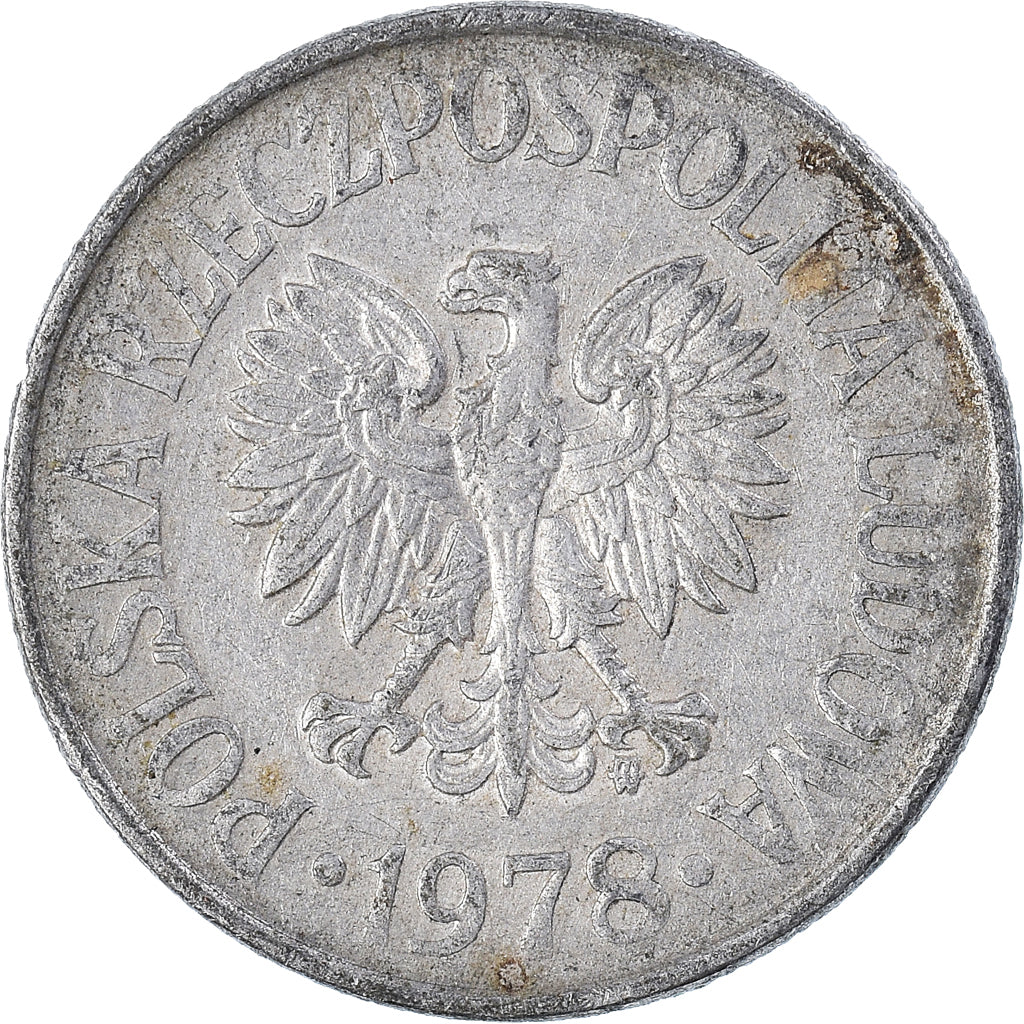 Moneta, Polonia, 50 Groszy, 1978