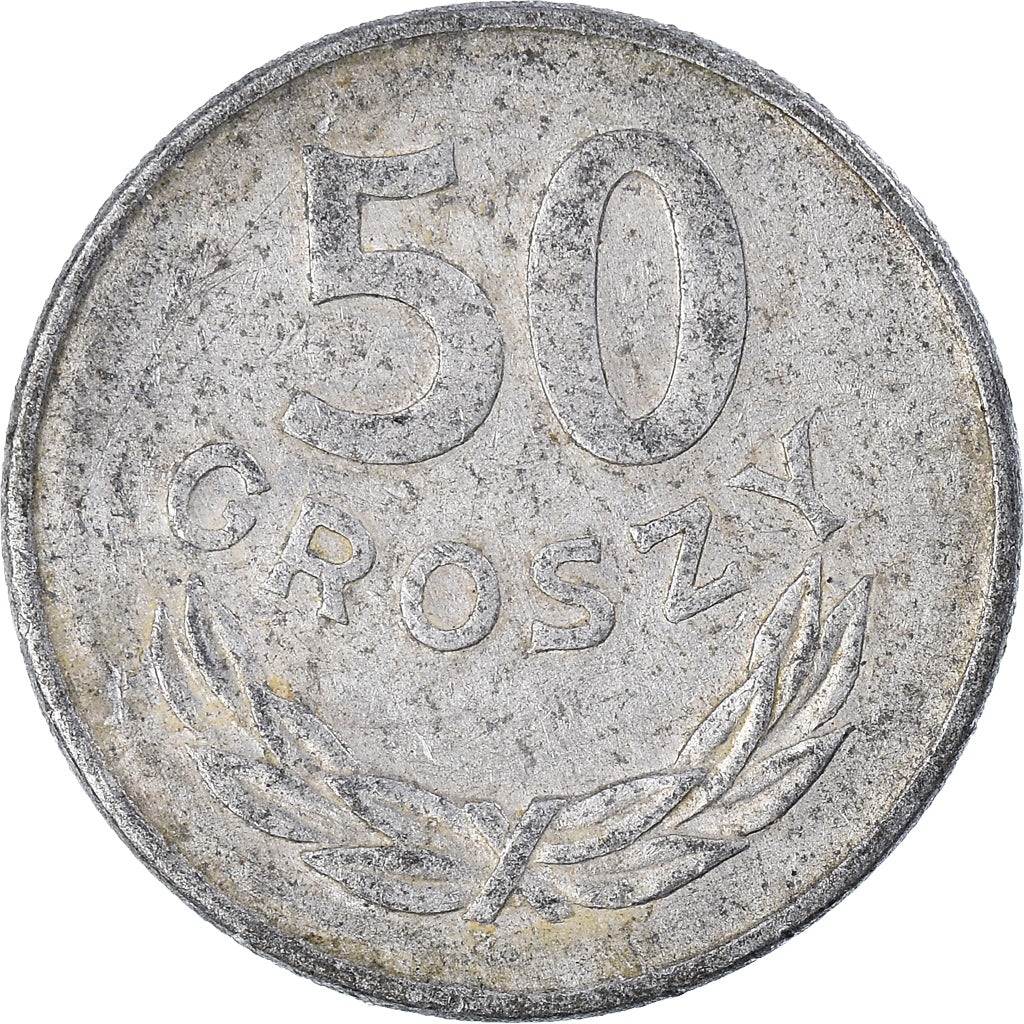 Moneta, Polonia, 50 Groszy, 1978