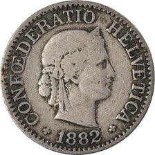 Coin, Switzerland, 10 Rappen, 1882