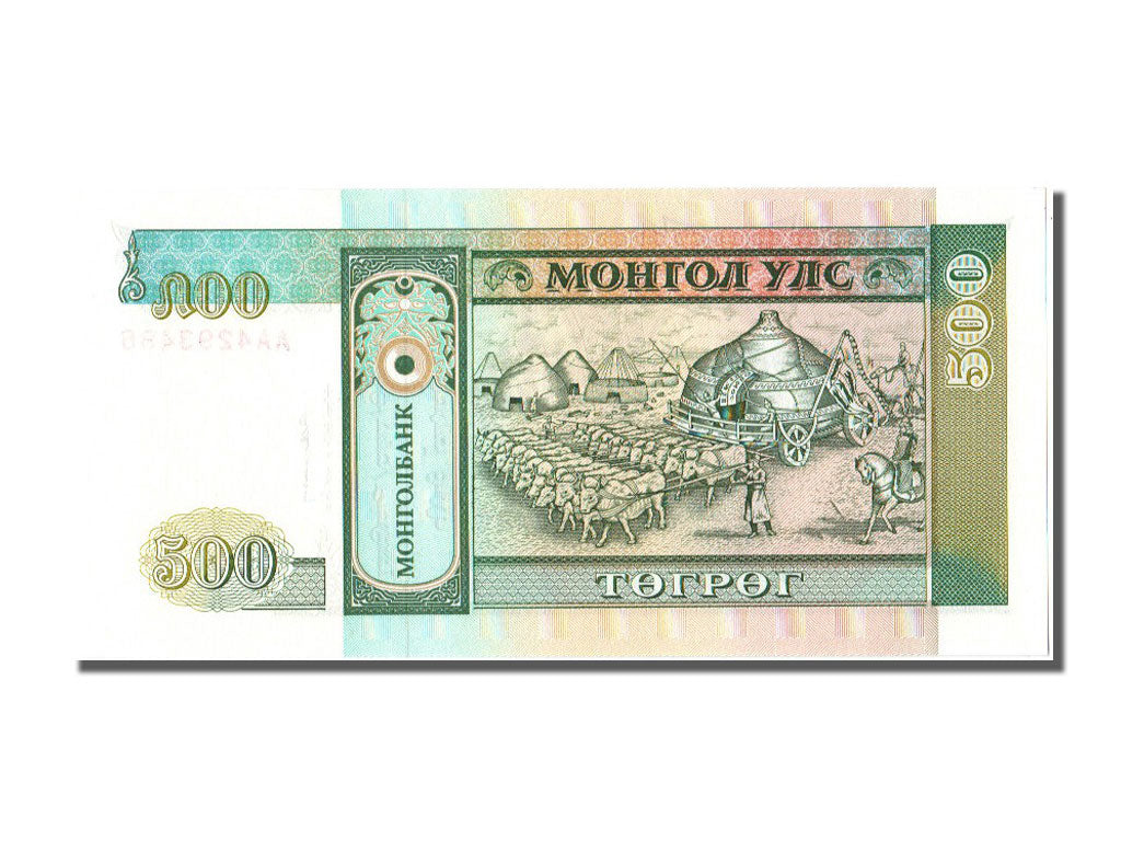 Mongolia, 500 Tugrik, 1993, KM #58, UNC(65-70), AA