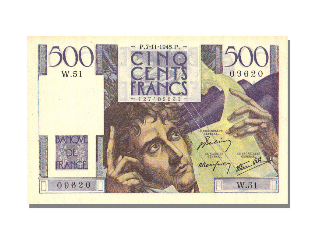 500 Francs Chateaubriand type 1945