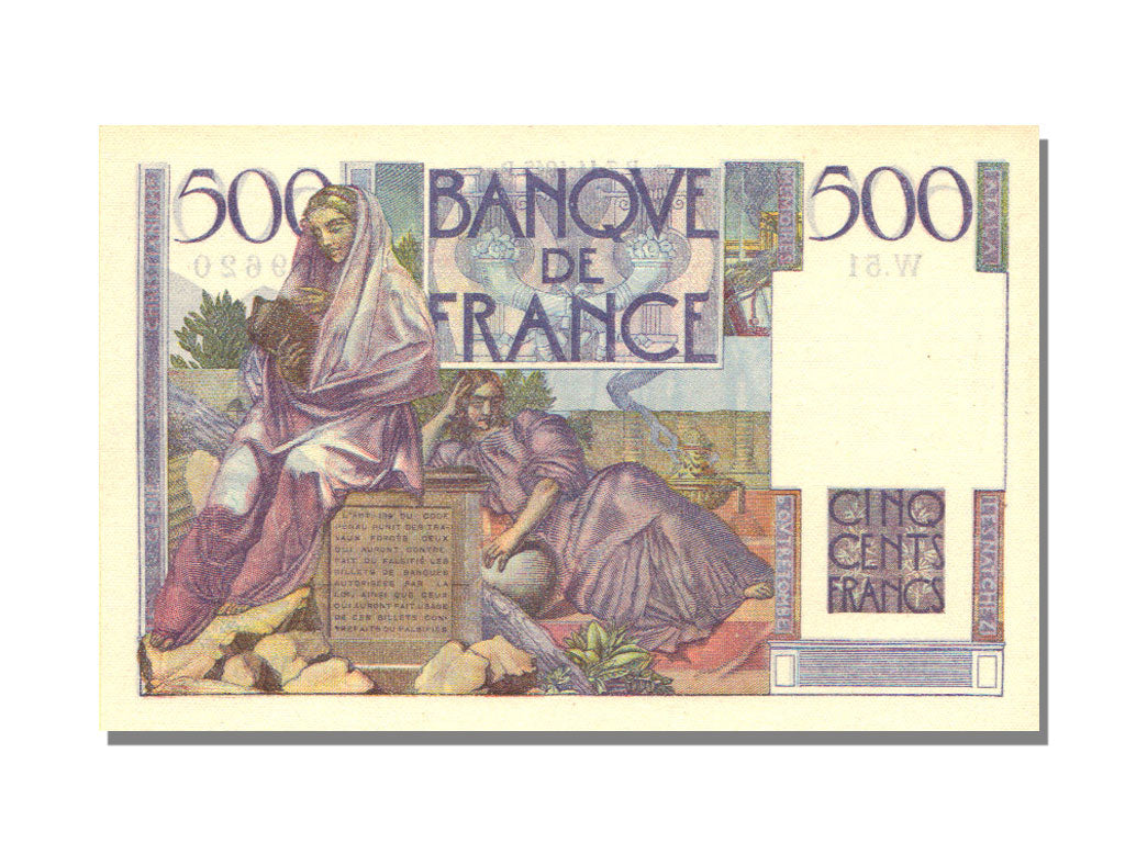 500 Francs Chateaubriand type 1945