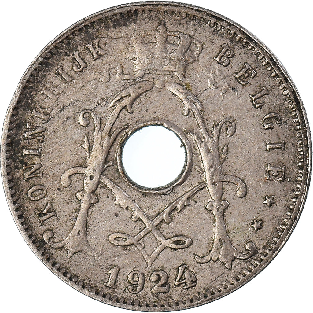 Münze, Belgien, 5 Centimes, 1924
