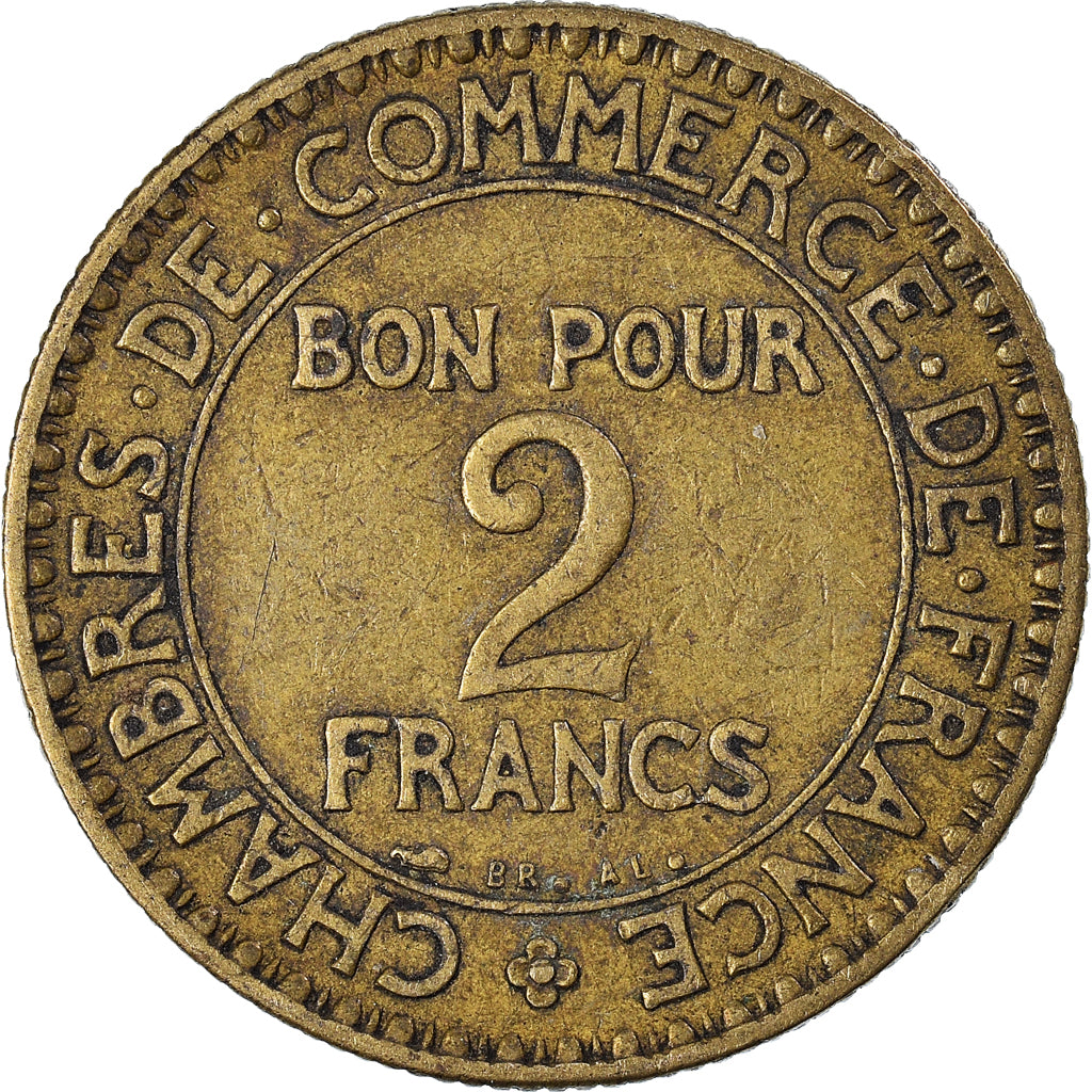 Münze, Frankreich, 2 Francs, 1926