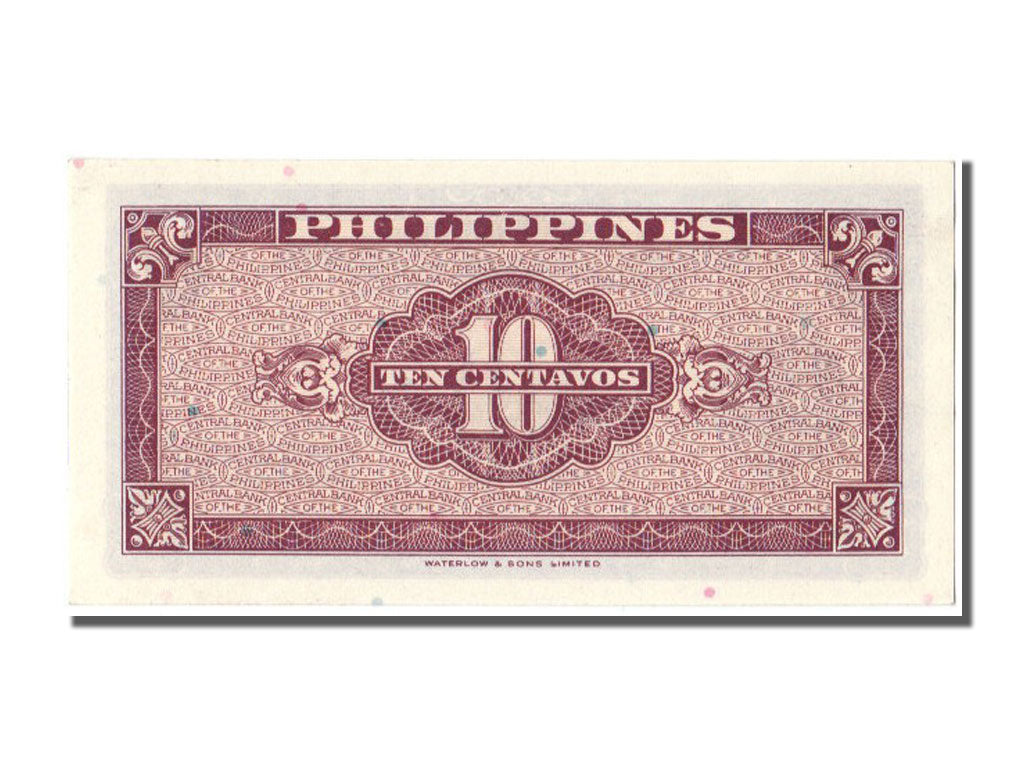 Philippines, 10 Centavos, 1949, KM #128a, UNC(65-70), UD