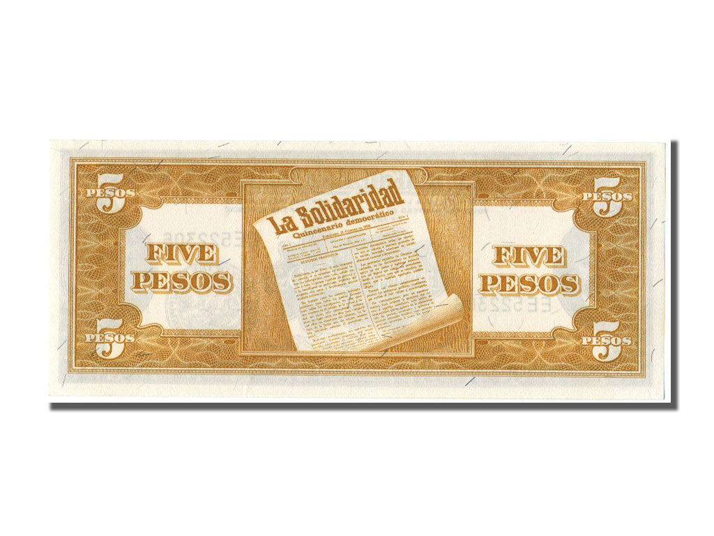 Banconote, Filippine, 5 Pesos, 1949, FDS