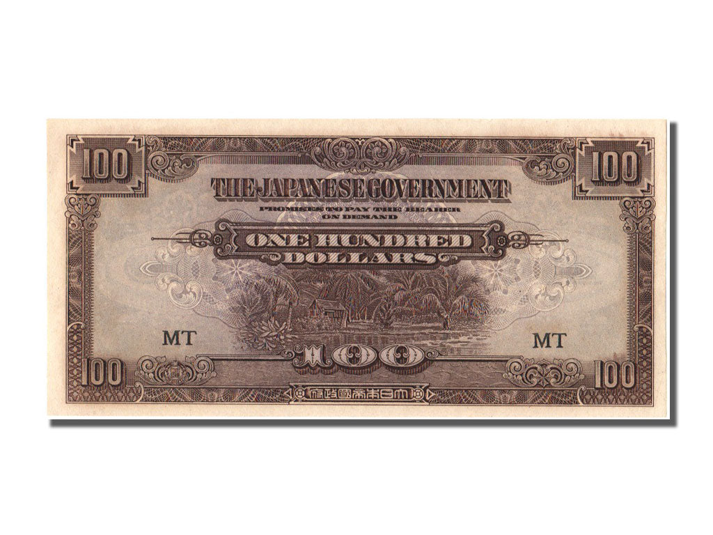 Malesia, 100 Dollars, 1942, FDS