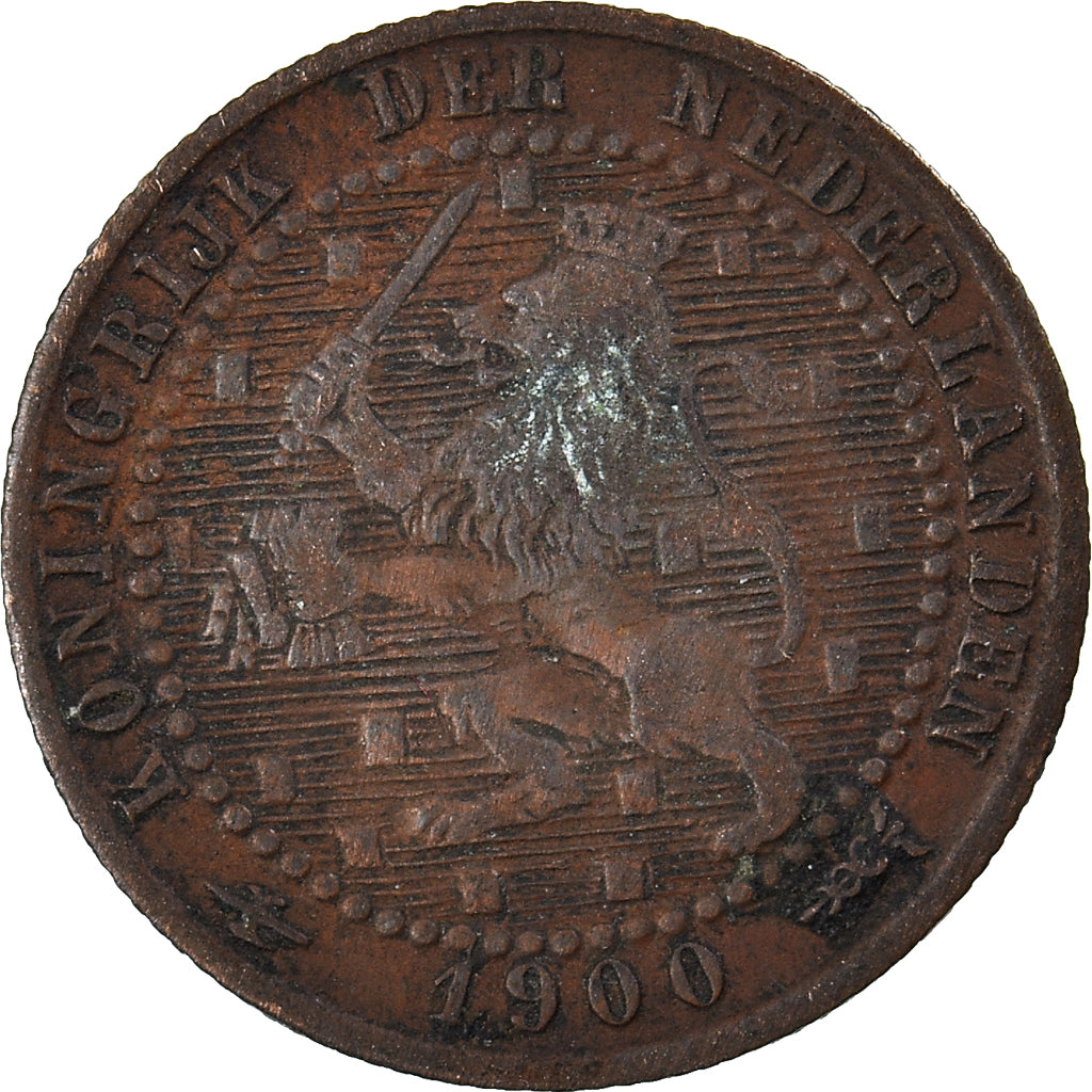 Moeda, Países Baixos, Cent, 1900