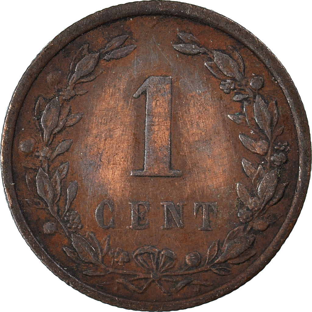 Moeda, Países Baixos, Cent, 1900