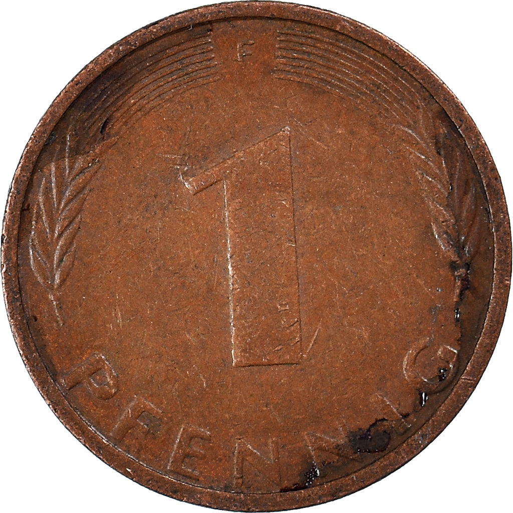 Moneda, ALEMANIA - REPÚBLICA FEDERAL, Pfennig, 1975