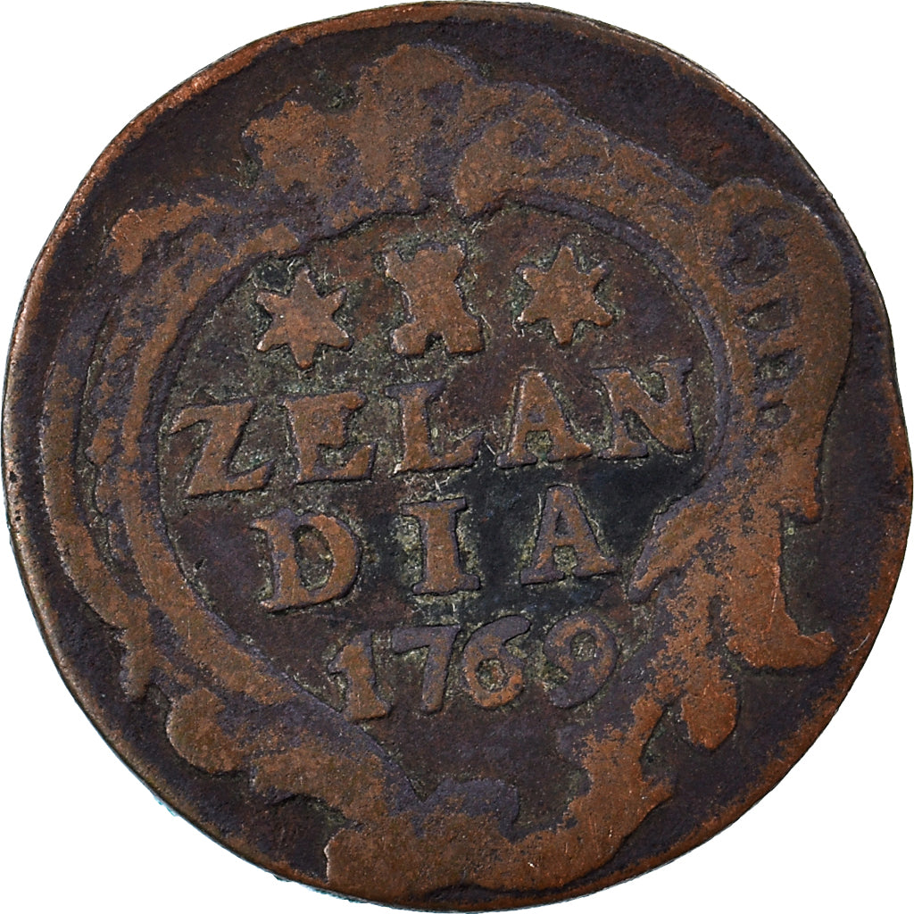 Coin, Netherlands, Duit, 1769