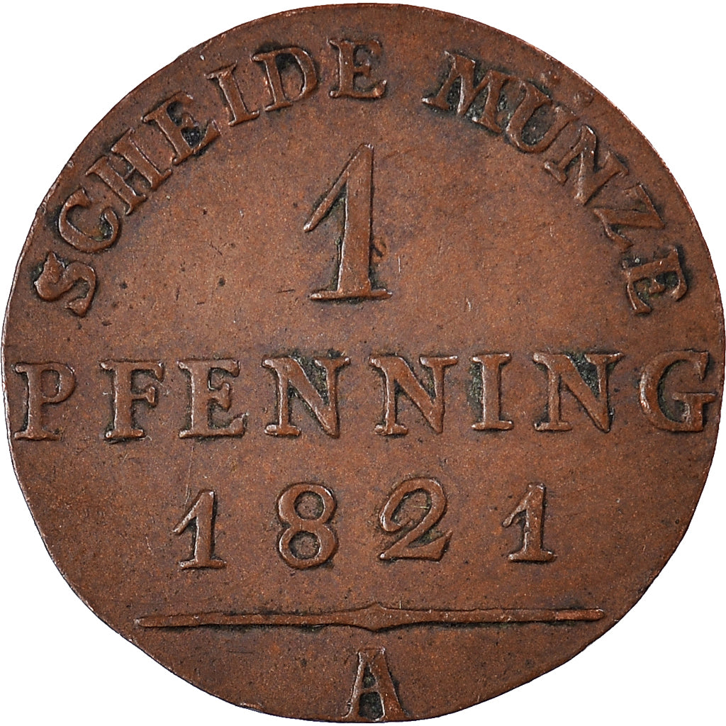 German States, Pfennig, 1821