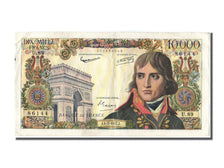 France, 10,000 Francs, 1955-1959 Overprinted with ''Nouveaux Francs'', 1957, KM.
