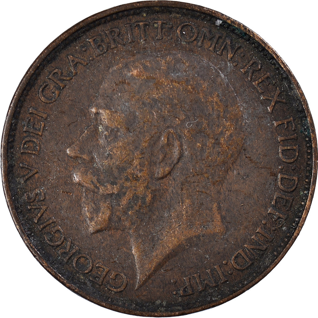 Monnaie, Grande-Bretagne, 1/2 Penny, 1925