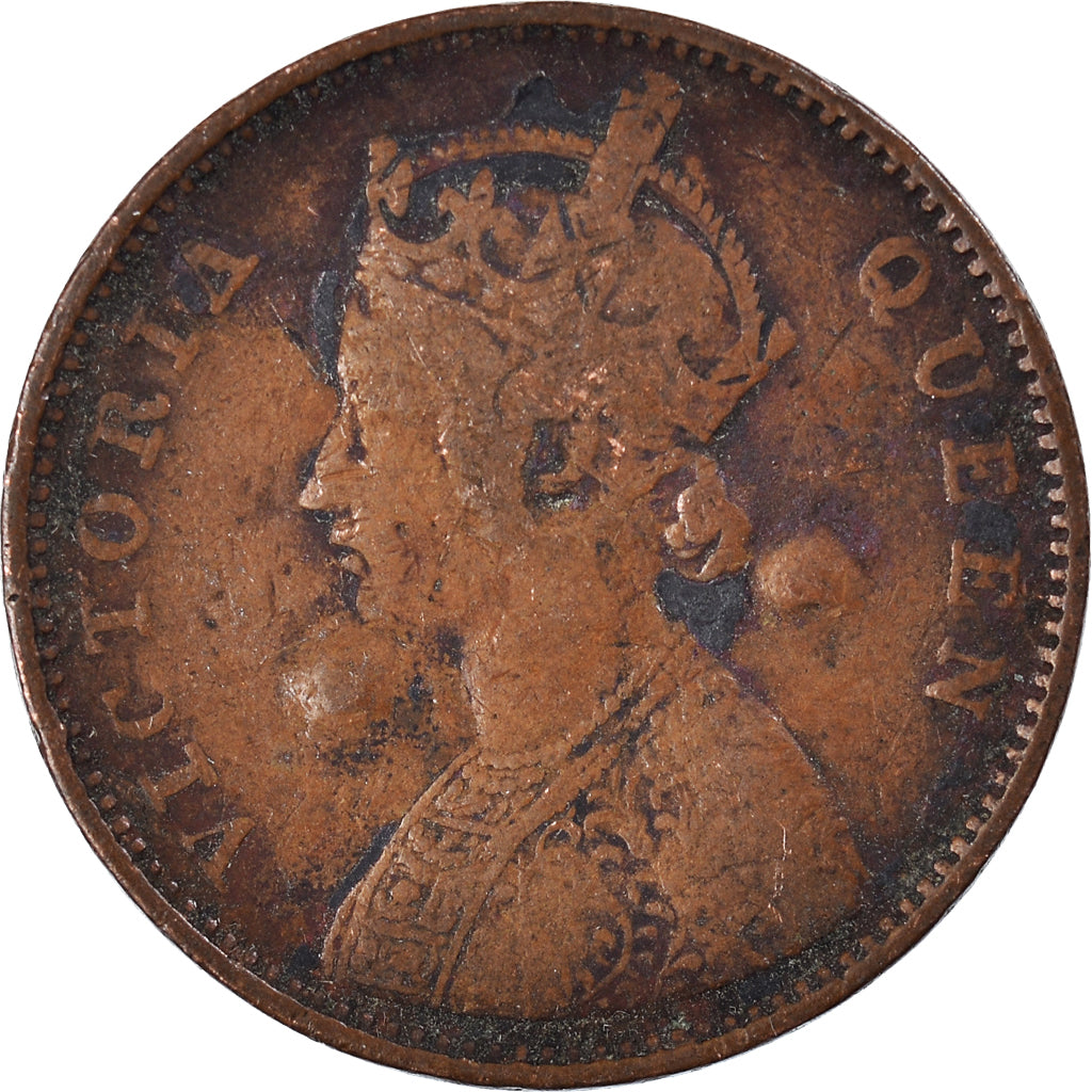 Coin, INDIA-BRITISH, 1/4 Anna, 1862