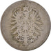 Monnaie, Empire allemand, 10 Pfennig, 1897
