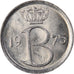 Moneta, Belgio, 25 Centimes, 1975