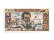 50 NF / 5000 Francs type Henri IV
