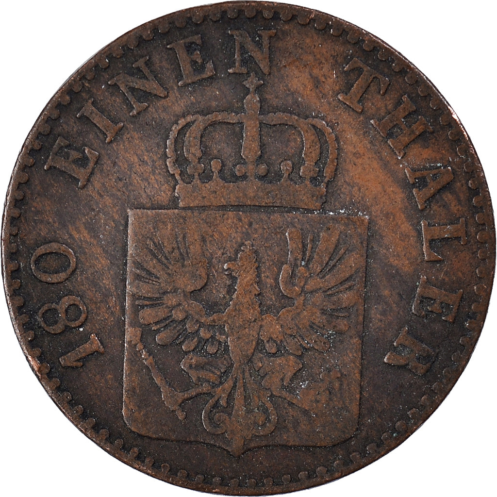 Moneta, Stati tedeschi, 2 Pfenninge, 1852