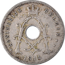 Moneta, Belgia, 5 Centimes, 1914
