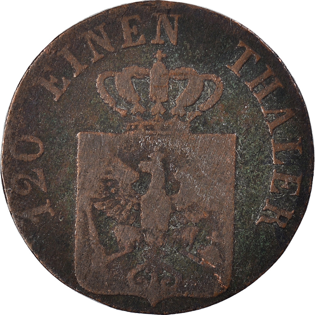 Landy niemieckie, 3 Pfennig, 1833