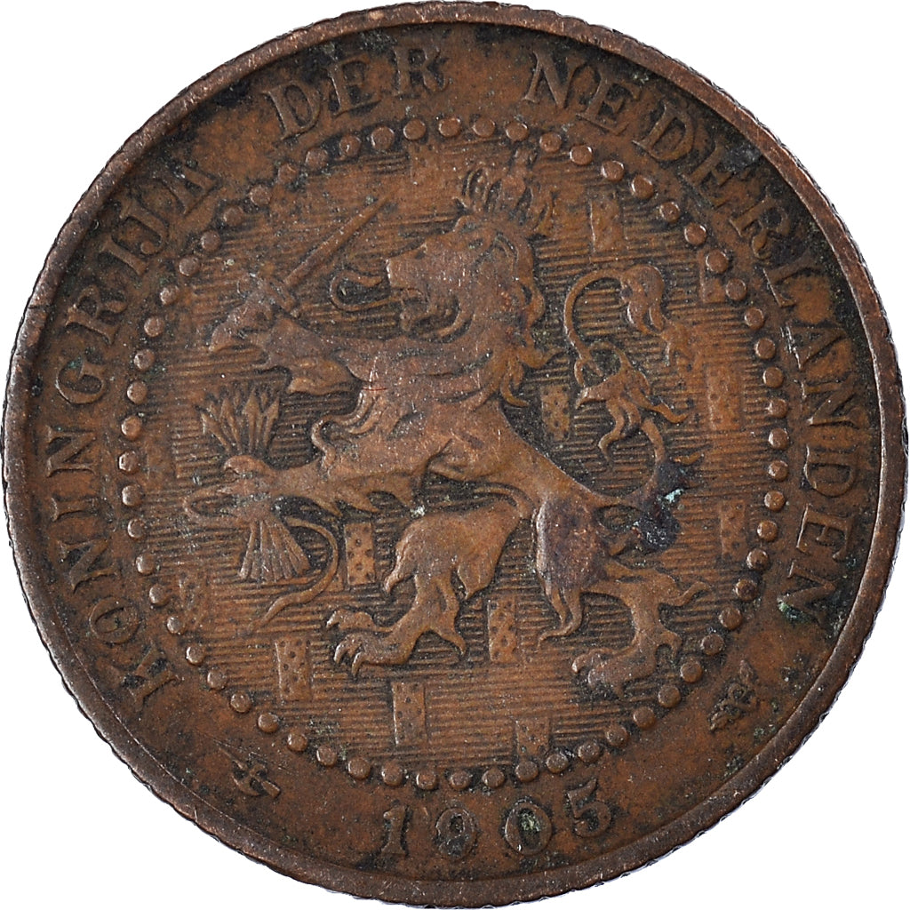 Munten, Nederland, Cent, 1905