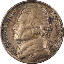 Monnaie, États-Unis, 5 Cents, 1944