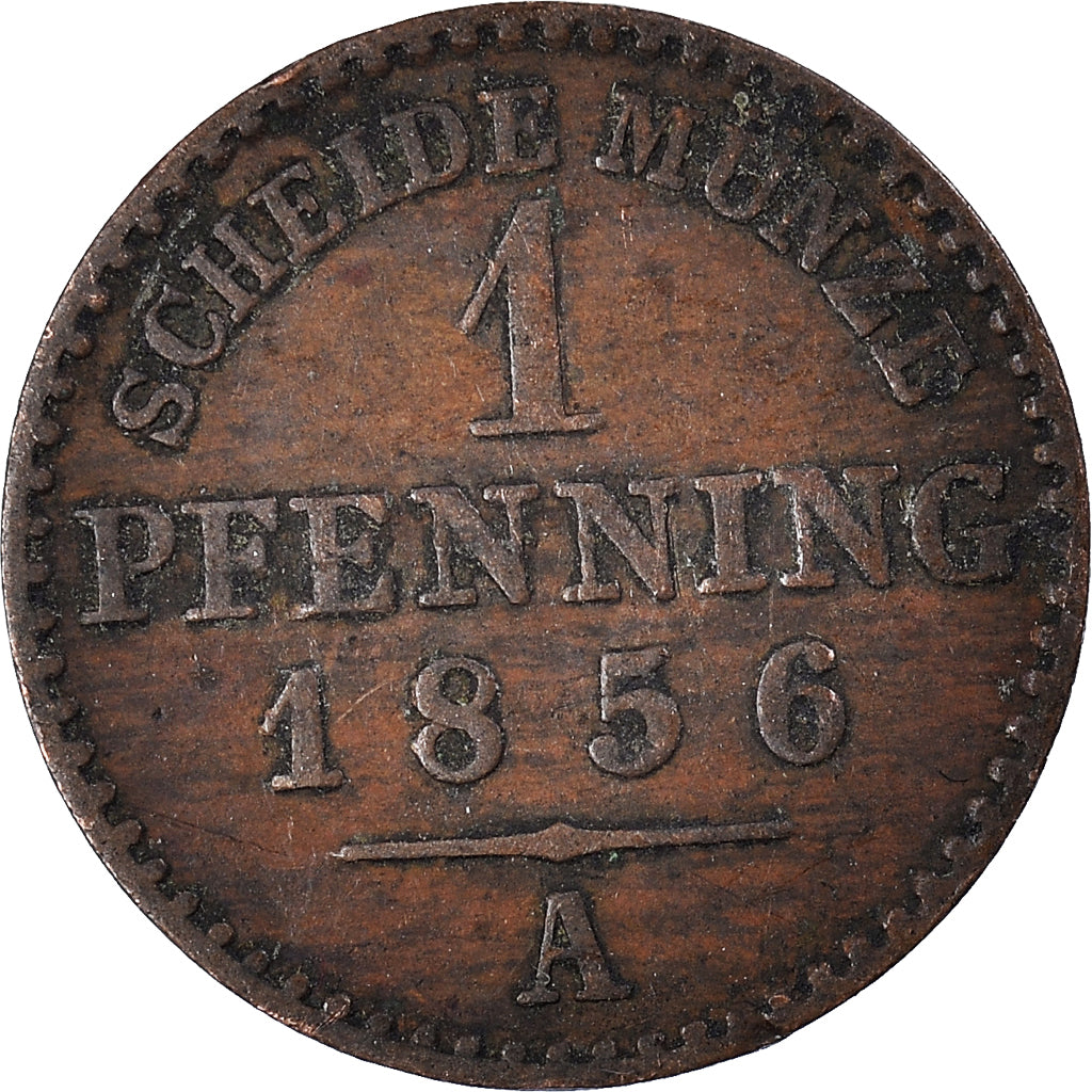 Deutsch Staaten, Pfennig, 1856
