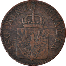 Münze, Deutsch Staaten, 2 Pfenninge, 1852