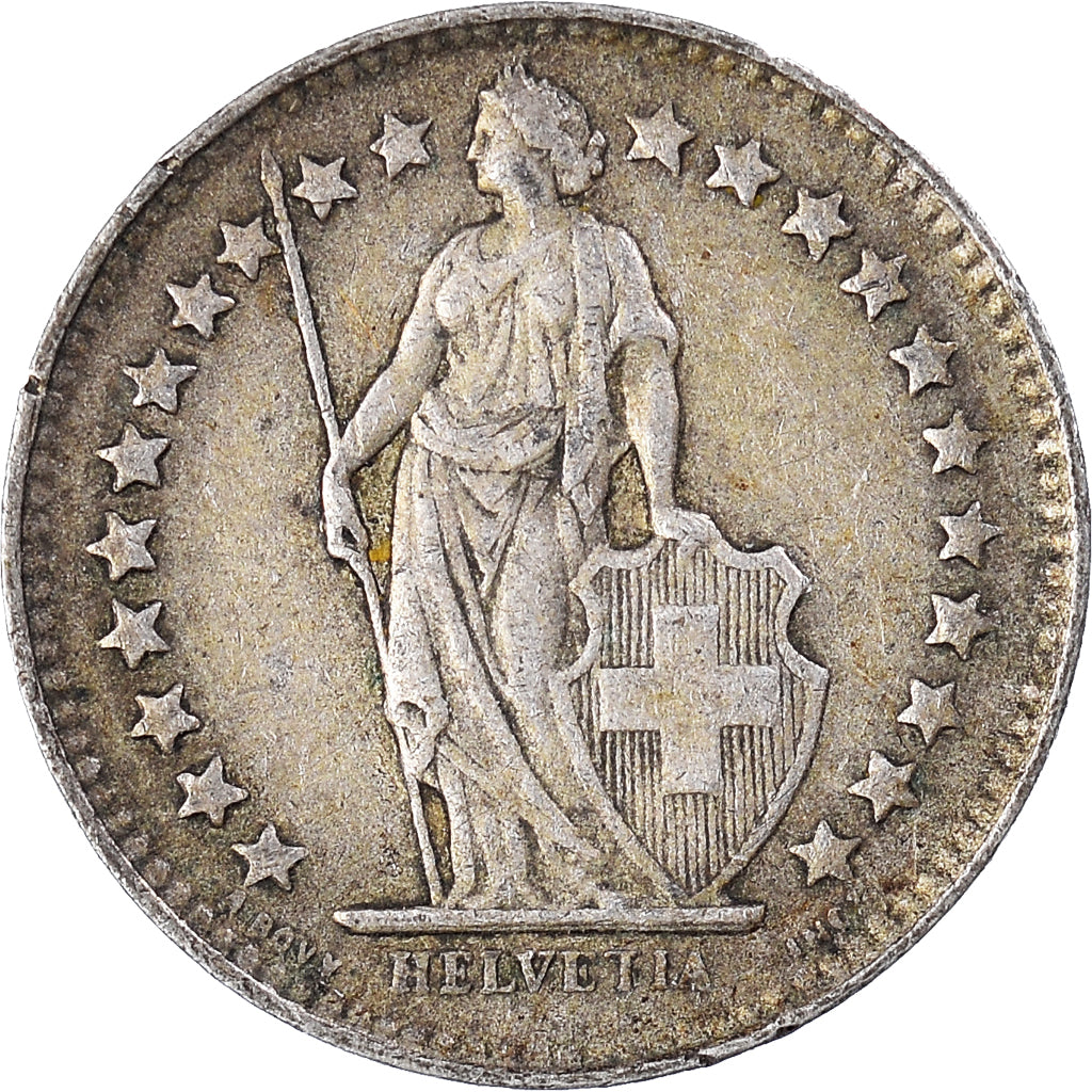 Moneta, Szwajcaria, 1/2 Franc, 1944