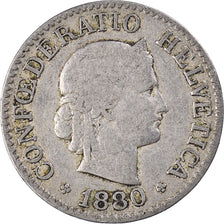 Coin, Switzerland, 10 Rappen, 1880